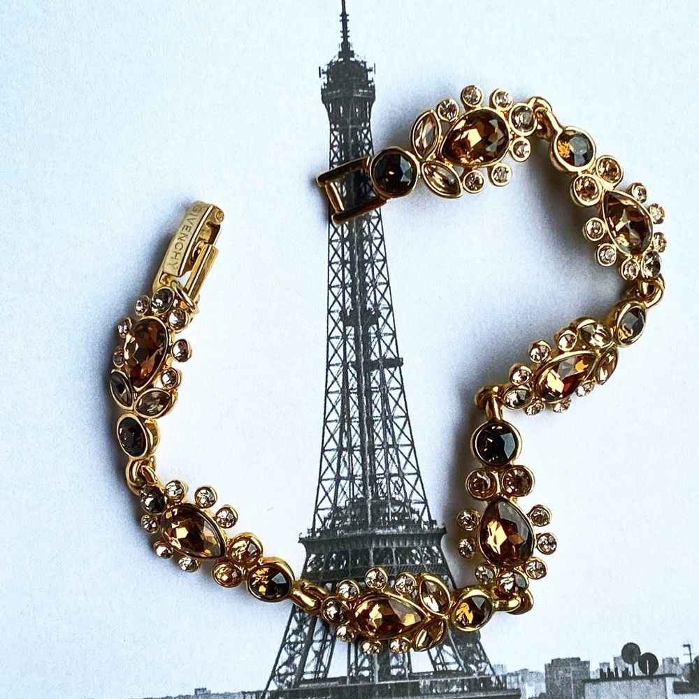 GIVENCHY stunning vintage crystal bracelet